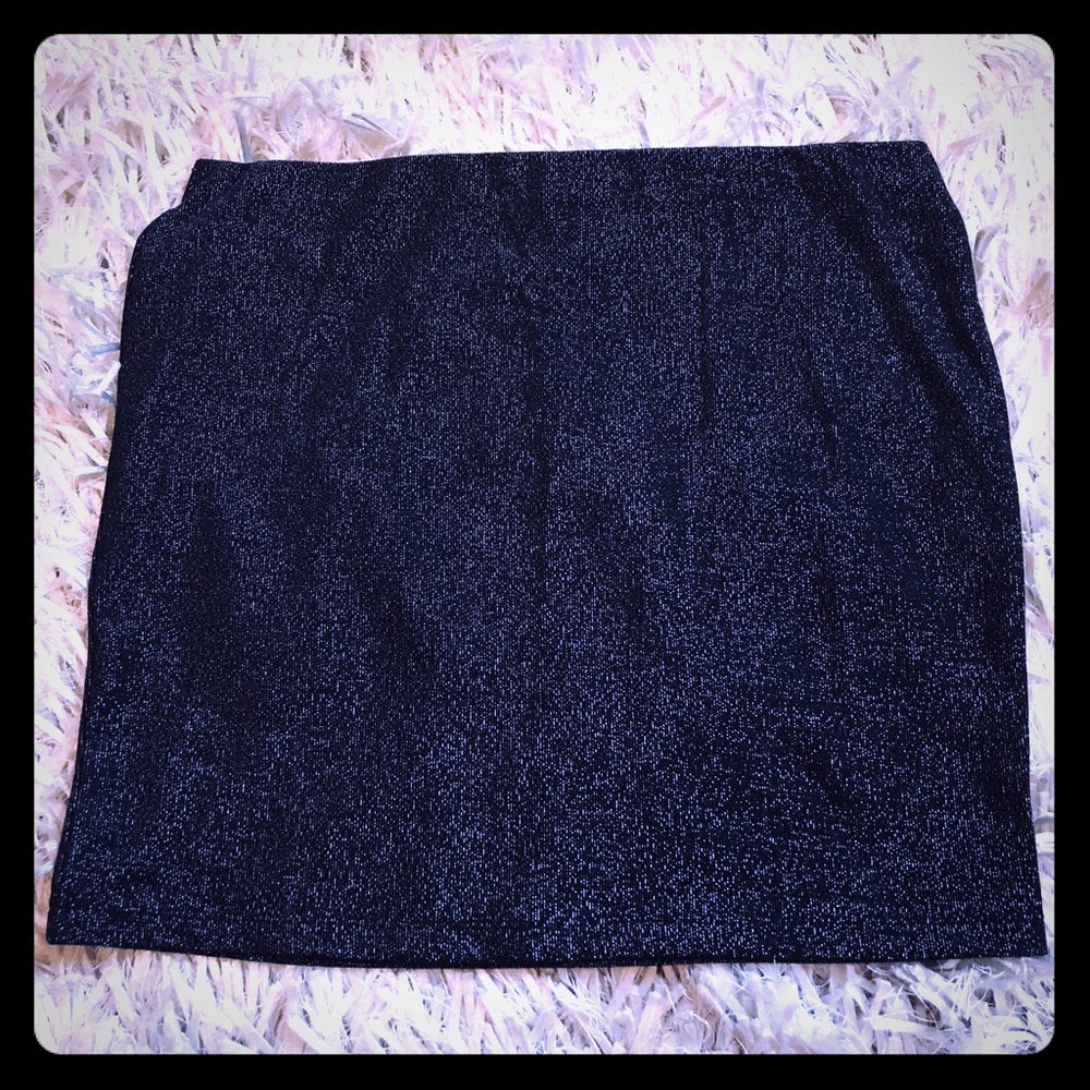 Forever 21 Sparkly Stretch Skirt